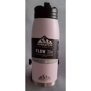 HYDRAPEAK FLOW 32oz Lt. Pink Stainless Steel Insulated Bottle-New w/Tags!